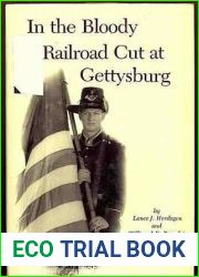 In the Bloody Railroad Cut at Gettysburg