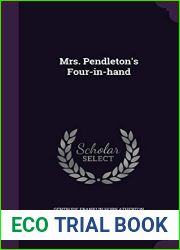 Mrs. Pendleton|s Four-In-Hand