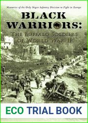 Black Warriors: the Buffalo Soldiers of World War II: Memories of the Only Negro Infantry Division to Fight in Europe