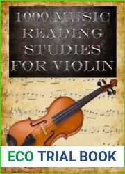 1000 Music Reading Studies for Violin