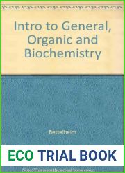 Intro to General, Organic and Biochemistry