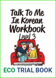 Talk To Me In Korean Workbook Level 3