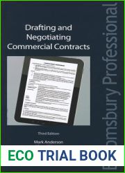 Drafting and Negotiating Commercial Contracts