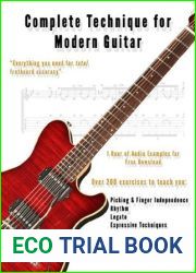 Complete Technique for Modern Guitar: Over 200 Fast-Working Exercises with Audio Examples (Guitar Technique)