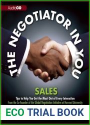 The Negotiator in You: Sales