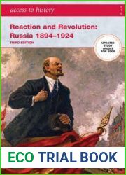 Reaction and Revolution: Russia 1894-1924 (Access to History)