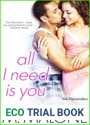 All I Need is You (The Alexanders, #4)