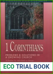 1 Corinthians: Problems and Solutions in a Growing Church (Fisherman Bible Studyguide Series)