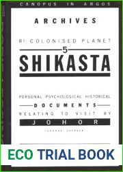Re: Colonised Planet 5, Shikasta (Canopus in Argos, #1)