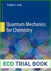 Quantum Mechanics for Chemistry