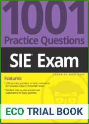 SIE Exam: 1001 Practice Questions For Dummies (For Dummies (Business and Personal Finance))