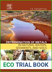 Determination of Metals in Natural Waters, Sediments, and Soils
