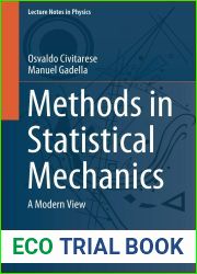 Methods in Statistical Mechanics: A Modern View (Lecture Notes in Physics)