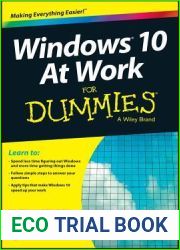 Windows 10 at Work for Dummies