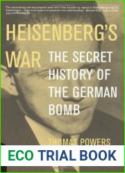 Heisenberg|s War: The Secret History of the German Bomb