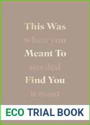 This Was Meant To Find You (When You Needed It The Most)