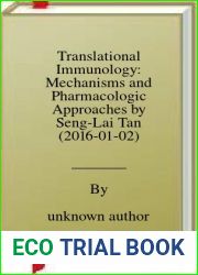 Translational Immunology: Mechanisms and Pharmacologic Approaches by Seng-Lai Tan (2016-01-02)