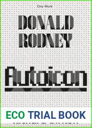 Donald Rodney: Autoicon (Afterall Books One Work)