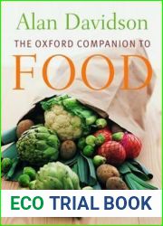 The Oxford Companion to Food
