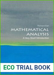 Mathematical Analysis: A Very Short Introduction (Very Short Introductions)