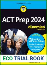 ACT Prep 2024 For Dummies with Online Practice (ACT for Dummies)