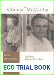 Cormac McCarthy: New Directions