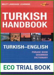 Turkish Handbook for English Speakers (Handbook series)