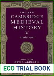 The New Cambridge Medieval History, Volume 5: c.1198 - c.1300