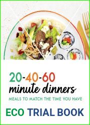 20-40-60 Minute Dinners: Meals to Match the Time You Have | Easy Cookbook for Simple Meals - Quick and Easy Recipes