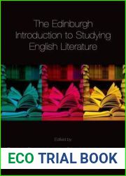 The Edinburgh Introduction to Studying English Literature