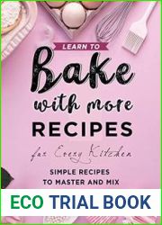 Learn to Bake with more Recipes