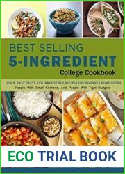 Best Selling 5-Ingredient College Cookbook