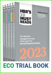 5 Years of Must Reads from HBR: 2023 Edition (5 Books) (HBR|s 10 Must Reads)