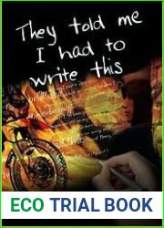 They Told Me I Had To Write This
