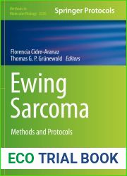 Ewing Sarcoma: Methods and Protocols (Methods in Molecular Biology)