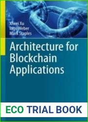 Architecture for Blockchain Applications