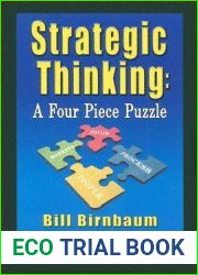 Strategic Thinking: A Four Piece Puzzle