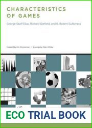 Characteristics of Games (The MIT Press)