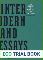 The Painter of Modern Life and Other Essays (Phaidon Arts and Letters)