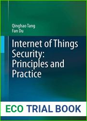 Internet of Things Security: Principles and Practice