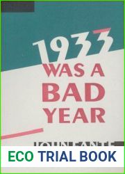 1933 Was a Bad Year