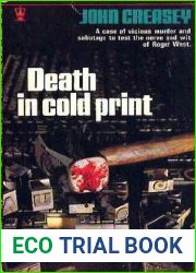 Death in Cold Print (Inspector West, #28)