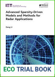 Advanced Sparsity-Driven Models and Methods for Radar Applications (Radar, Sonar and Navigation)