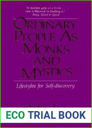 Ordinary People as Monks and Mystics: Lifestyles for Self-discovery