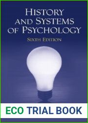 History and Systems of Psychology