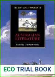 The Cambridge Companion to Australian Literature (Cambridge Companions to Literature)