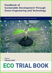 Handbook of Sustainable Development Through Green Engineering and Technology