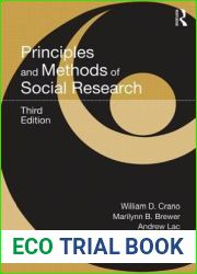 Principles and Methods of Social Research