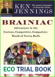 Brainiac: Adventures in the Curious, Competitive, Compulsive World of Trivia Buffs