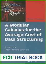 A Modular Calculus for the Average Cost of Data Structuring